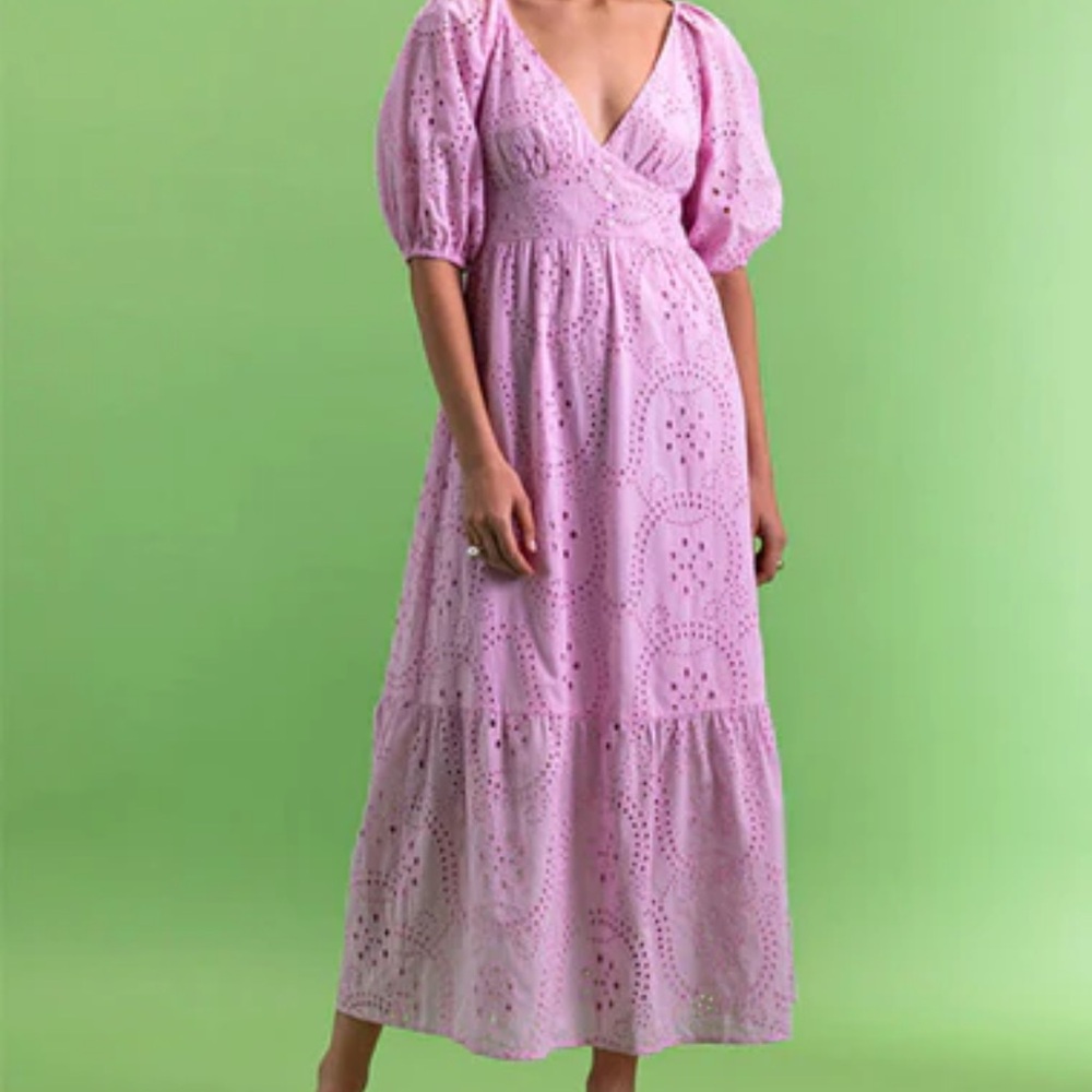 SANCTUARY Maxi eyelet dress